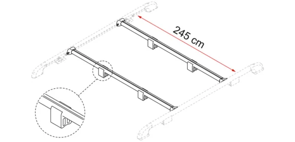 FIXING-BAR Rail