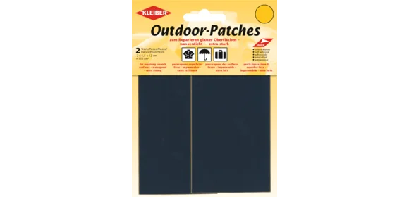 Outdoor-Patches, Fb. Dunkelblau