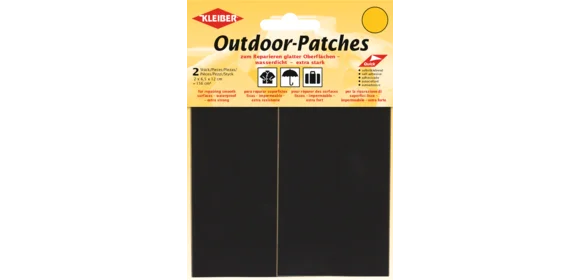 Outdoor-Patches, Fb. Schwarz