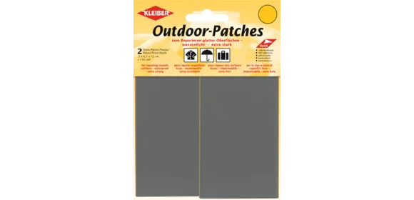 Outdoor-Patches, Fb. Hellgrau