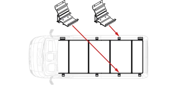 Kit ROOF-RAIL Ducato Extra