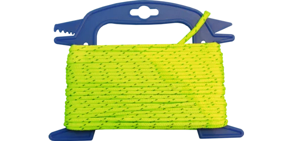 Zeltleine neongrün 4 mm, 20 m lang