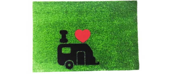 Teppich GREEN FLOCK Caravan