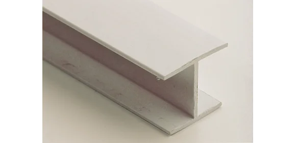 Kunststoffprofil 275cm weiß 16mm