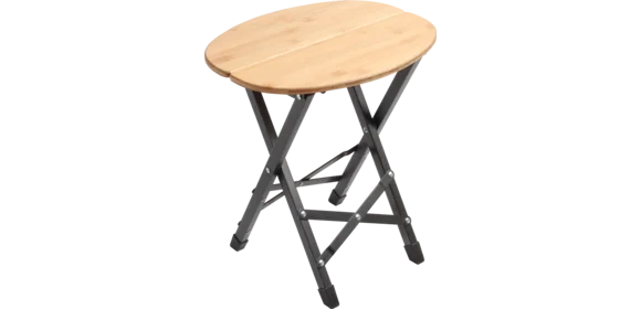 Klapphocker Twisty Bamboo Oval
