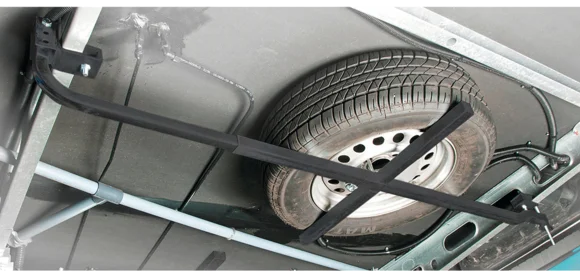Reserveradhalter für Wohnwagen