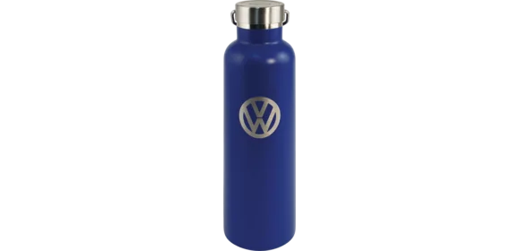 VW Collection Thermo-Trinkflasche bl.
