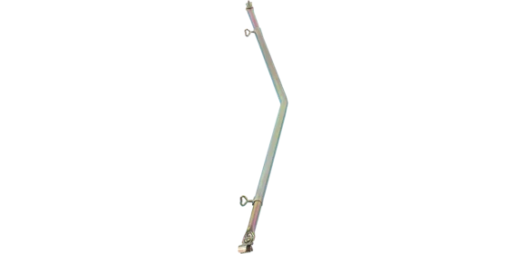 Dachauflagestange abgewinkelt, Gr.1