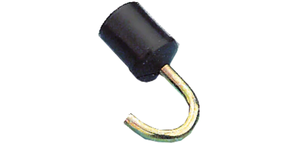 Kunststoffteile mit Haken 25 mm 5er-Pack