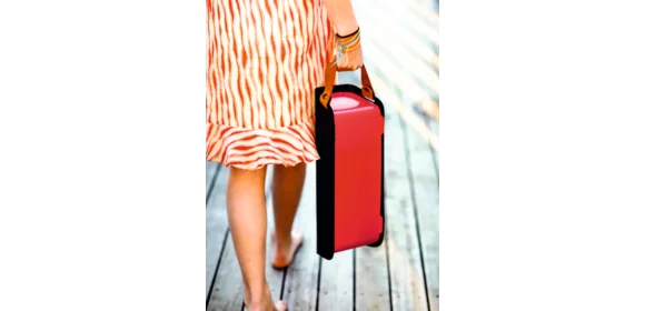 UNA Portable Grill Rot