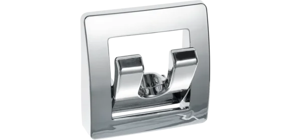 Garderoben-Haken 2-fach chrom