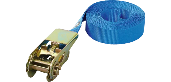 Verzurrgurt mit Ratsche blau 5 m