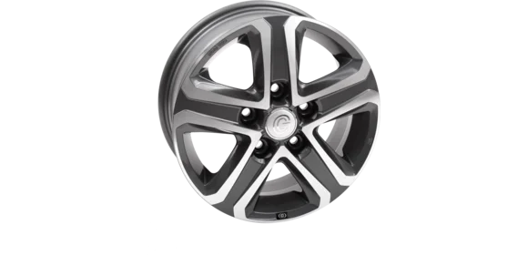 Alufelge GSM6 6,5x16 Anthracite Poli.