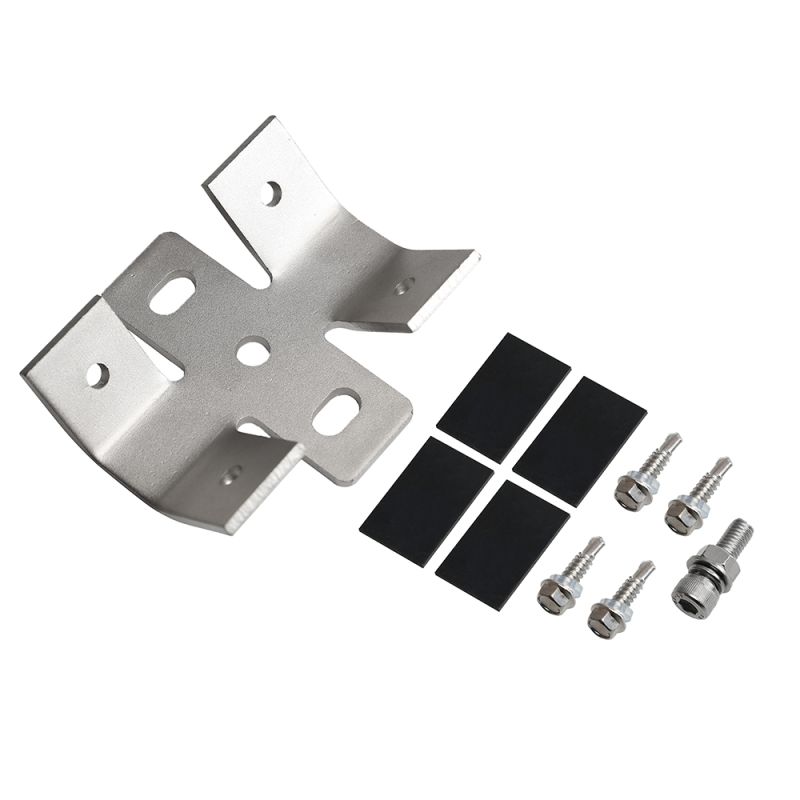 Schwerlast Trapezklemme für PV Dachmontage inkl. Edelstahlschrauben, Beilagscheiben und EPDM Gummipad