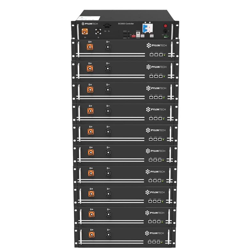 Pylontech Powercube X1 V2 24kWh Speicherset H48050 mit BMS SC500-40S