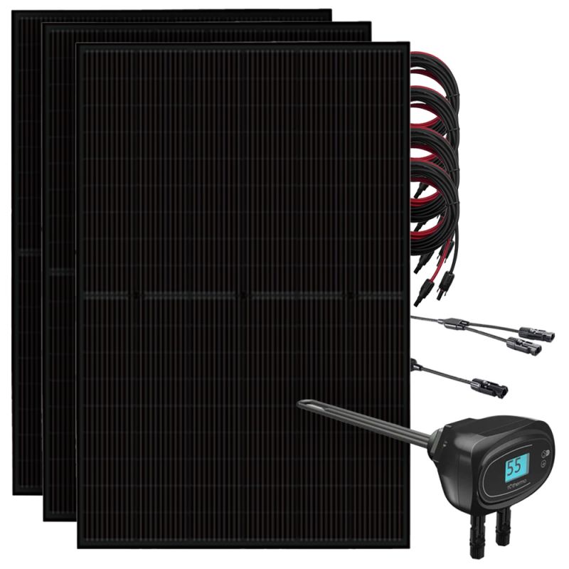 1350W Solaranlage mit Fothermo Heizstab für Warmwasserboiler