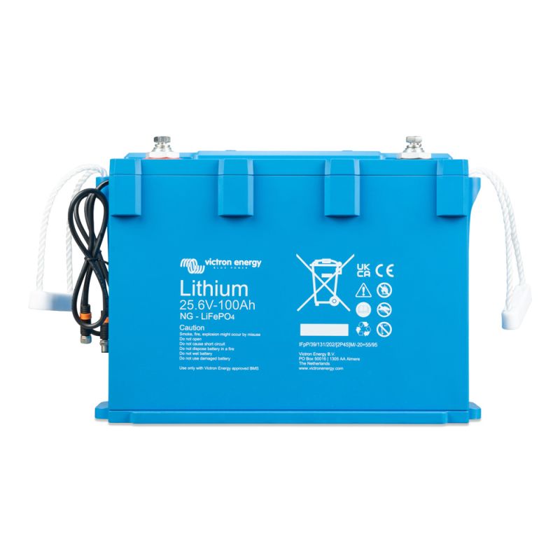 Victron Lithium-NG Batterie 100Ah 25,6V BMS integrierter Shunt Next Generation