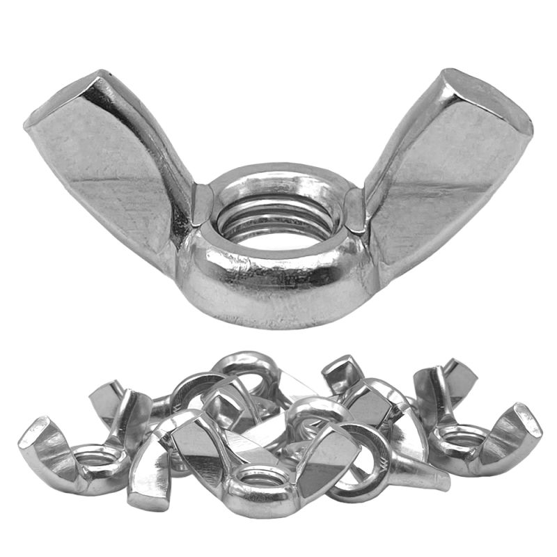 Offgridtec Flügelmuttern M5 Edelstahl A2 V2A 304 DIN315 15 Stk.