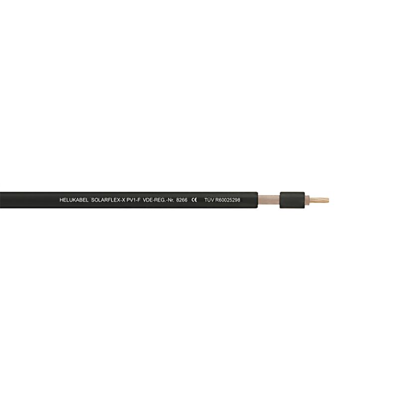 Lappkabel ÖLFLEX H1Z2Z2-K 1x10mm² WH/BK Solarkabel Meterware