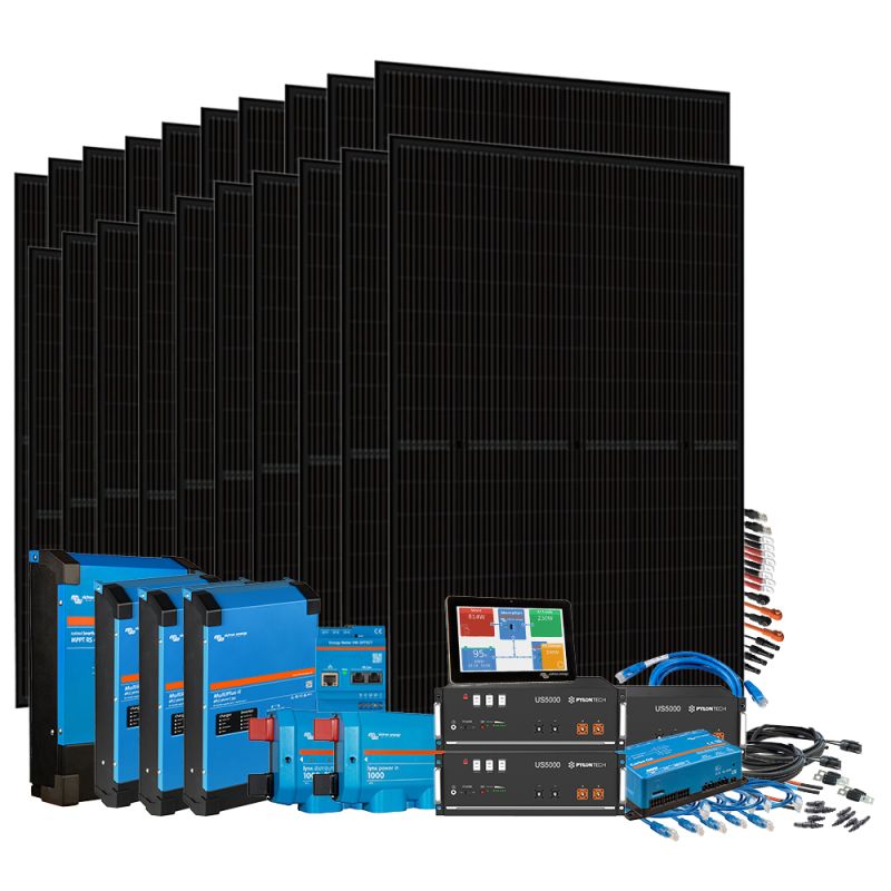 Offgridtec HomePremium S USV Solaranlage 9000Wp US5000 14,4kWh 3-phasig mit Stromzähler