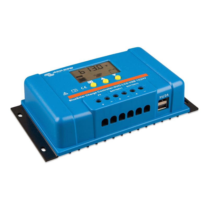 Victron BlueSolar PWM-LCD&USB 12/24V-30A Solar-Laderegler