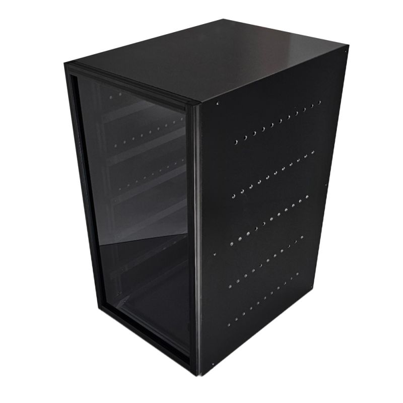 Batterieschrank für 6 Pytes 48100R LiFePo4-Batterien schwarz