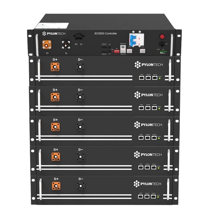 Pylontech Powercube X1 V2 12kWh Speicherset H48050 mit BMS SC500-40S
