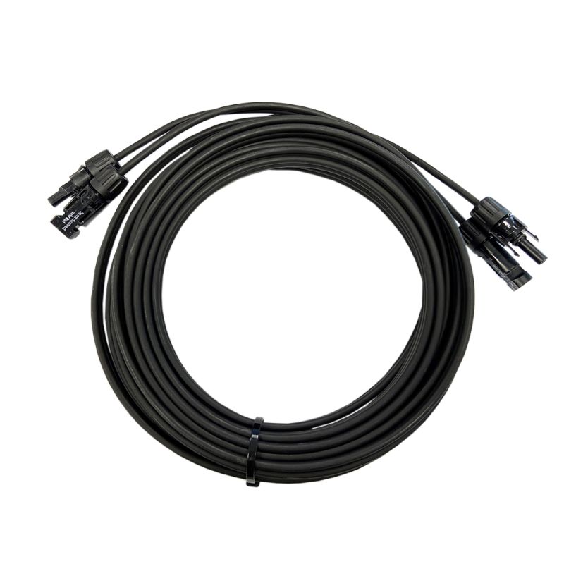 Offgridtec 5m 2x6mm² MC-4 zu MC4 Verbindungskabel Stecker/ Buchse Verlängerung