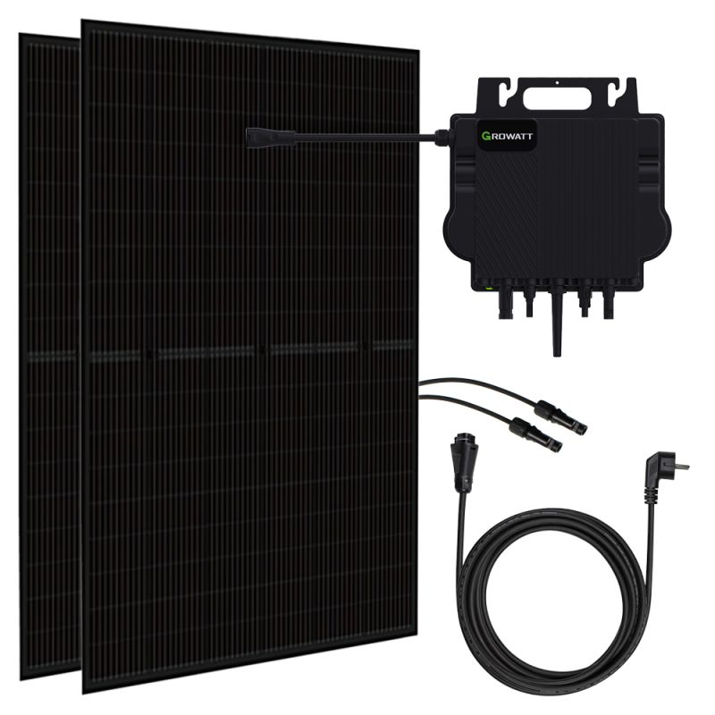Offgridtec 940W Growatt NEO 800M-X Trina Vertex S+ Dual Glas Mini-PV Solaranlage