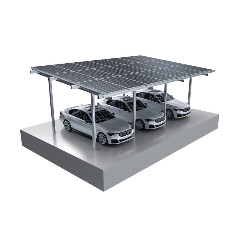 Offgridtec Carport Befestigungsset Montagekit für 3 Autos