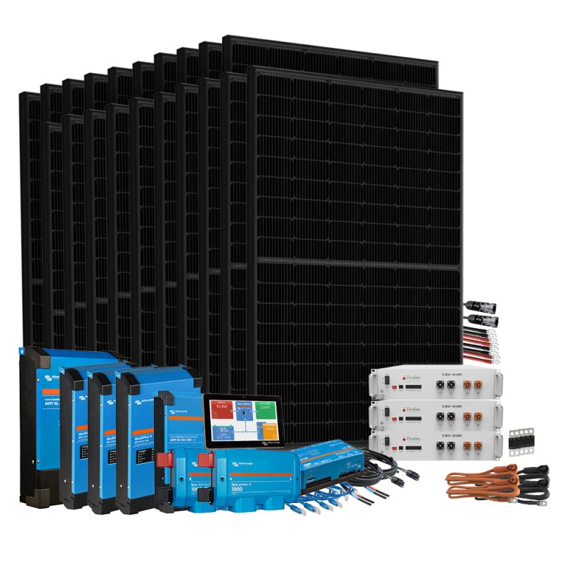 Offgridtec HomePremium S USV Solaranlage 9000Wp E-Box-48100R-TE+ 15,4Wh 3-phasig