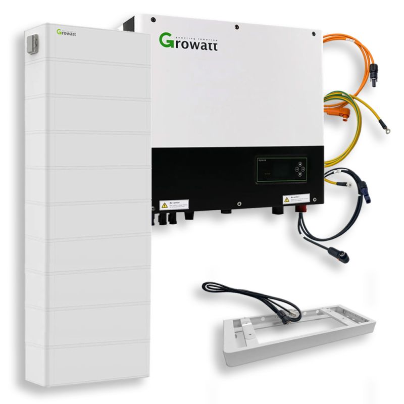 Growatt Nachrüstsatz 23,04kWh ARK SPH 6000TL3 BH-UP Hybrid-Inverter LifePO4-Speicher