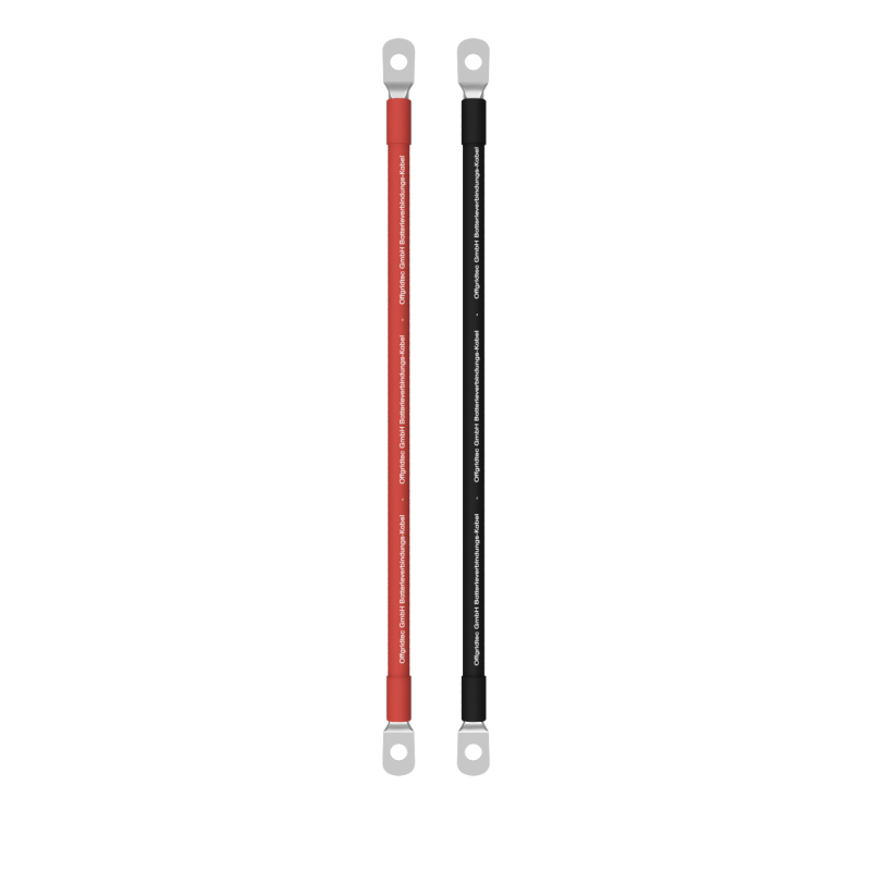 Offgridtec® 1m Batteriekabel 16mm² beidseitig M8 Ösen