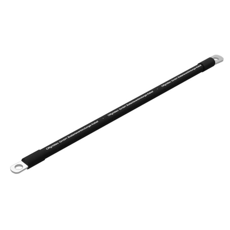 Offgridtec Kabelbrücke 25mm² 0,2m Batteriekabel beidseitig M8 schwarz