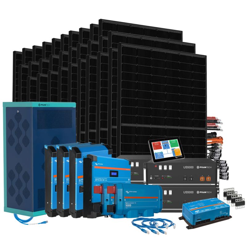 Offgridtec HomePremium M USV Solaranlage 13500Wp US5000 19,2kWh 3-phasig