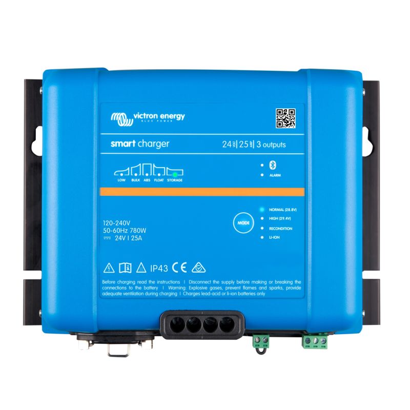 Victron Smart IP43 Charger 24/25(3) 120-240V Bluetooth Batterieladegerät 24V 25A