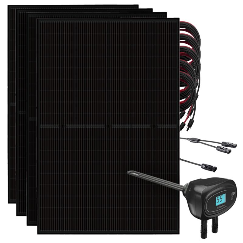1800W Solaranlage mit Fothermo Heizstab für Warmwasserboiler