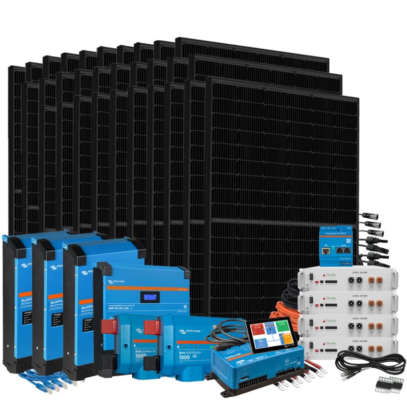 Offgridtec HomePremium M USV Solaranlage 13500Wp E-Box 48100R-TE+ 20,5KWh 3-phasig mit Stromzähler