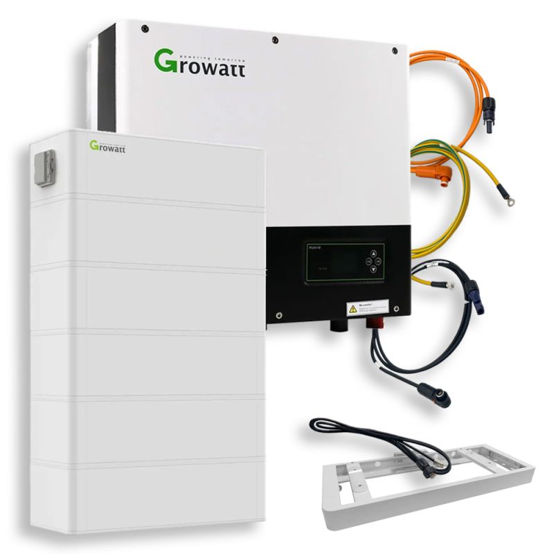 Growatt Nachrüstsatz 12,8kWh ARK SPH 6000TL3 BH-UP Hybrid-Inverter LiFePO4-Speicher