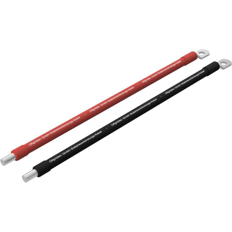 Offgridtec® 1m Batteriekabel 10mm² M8 Terminal zu Schraubklemmenanschluss