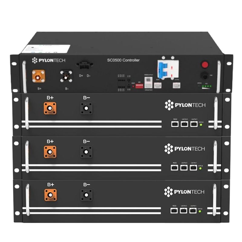 Pylontech Powercube X1 V2 7,2kWh Speicherset H48050 mit BMS SC500-40S