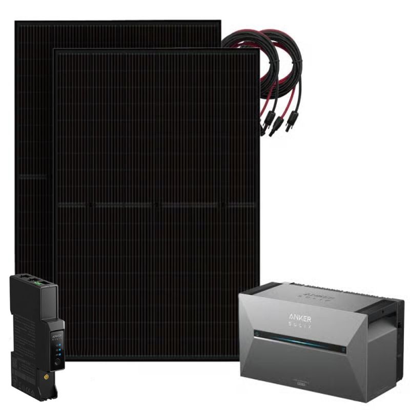 Anker 900W Solix 3 Balkonkraftwerk inkl. 2,69kWh Speicher E2700 & Stromzähler