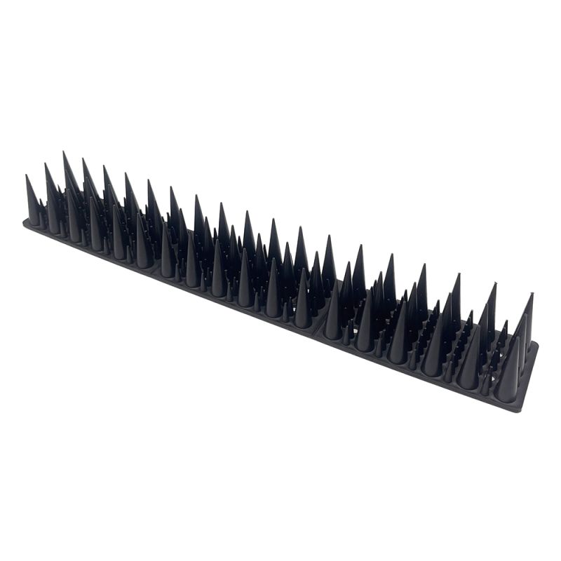 Offgridtec 20 Stk. Taubenabwehr Spikes schwarz 6m Vogelschutz Stacheln Katzenabwehr für Balkon, Fensterbrett, Zaun, Dach