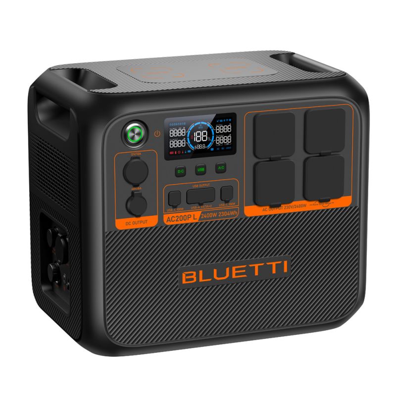 Bluetti AC200PL Powerstation LiFePO4 2304Wh 2400W 45Ah