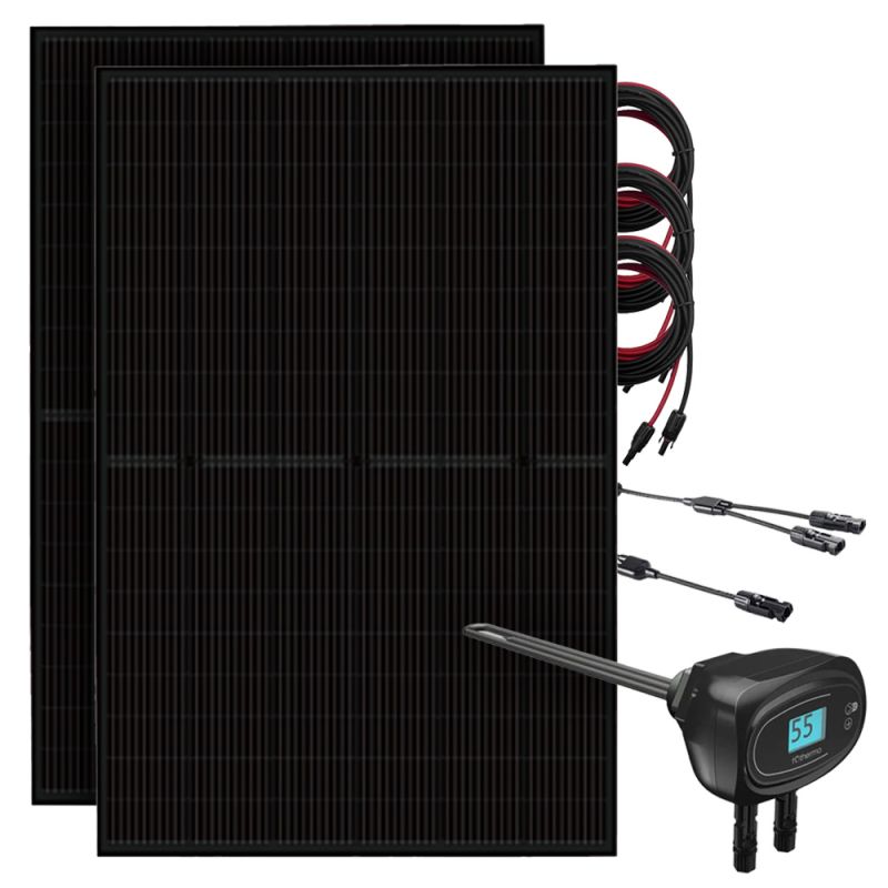 900W Solaranlage mit Fothermo Heizstab für Warmwasserboiler