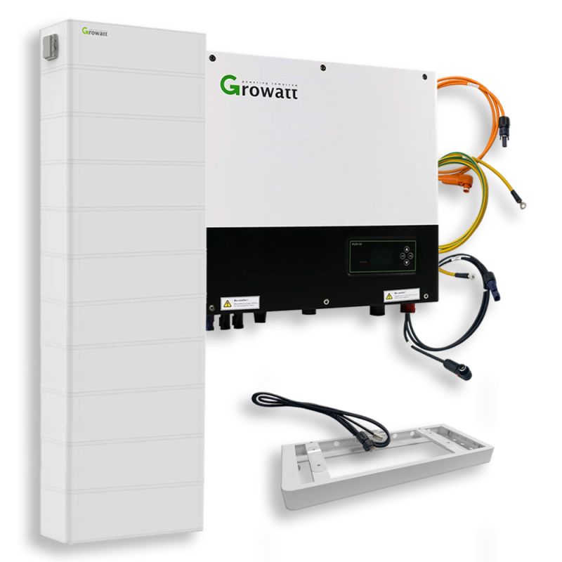 Growatt Nachrüstsatz 25,6kWh ARK SPH 8000TL3 BH-UP Hybrid-Inverter LiFePO4-Speicher
