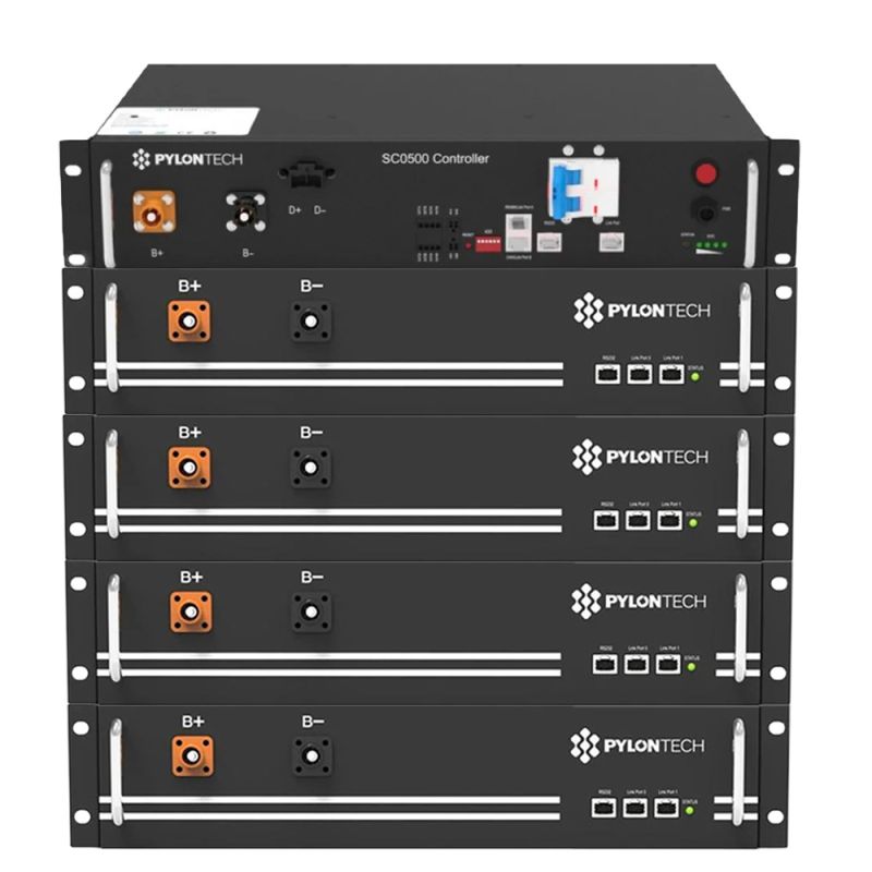 Pylontech Powercube X1 V2 9,6kWh Speicherset H48050 mit BMS SC500-40S