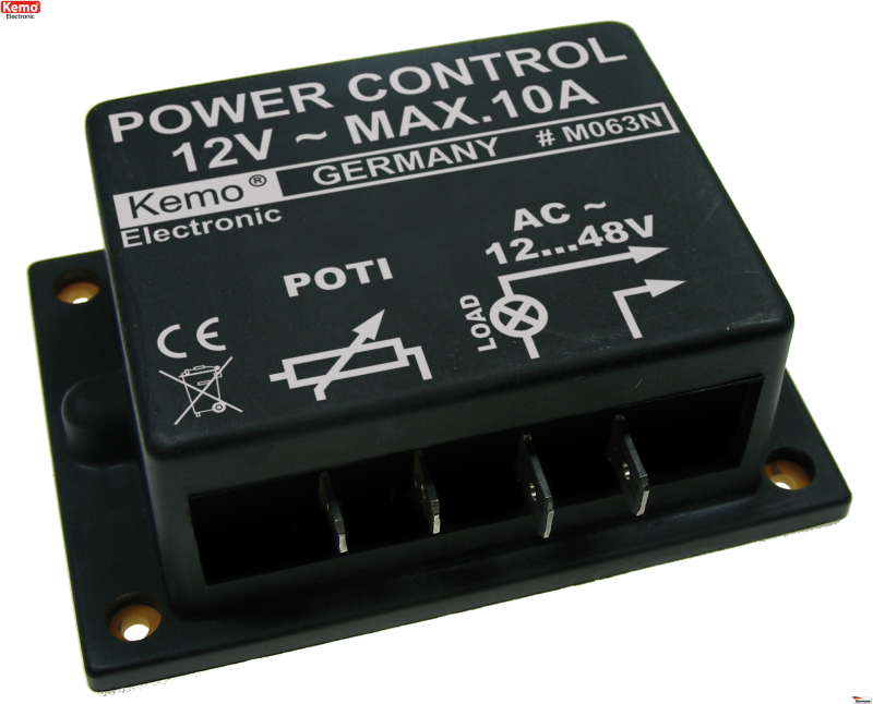 Kemo Dimmer 12 - 48 V/AC, max. 10 A M063N
