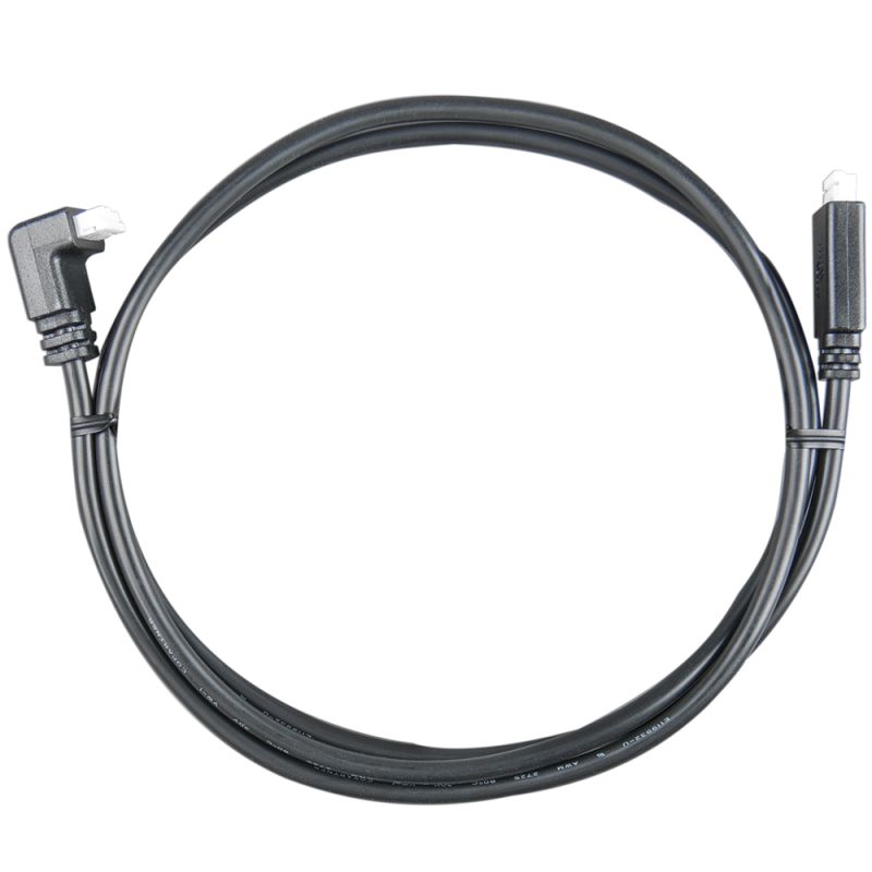 Victron VE.Direct Kabel (mit abgewinkeltem Stecker auf einer Seite) 3m